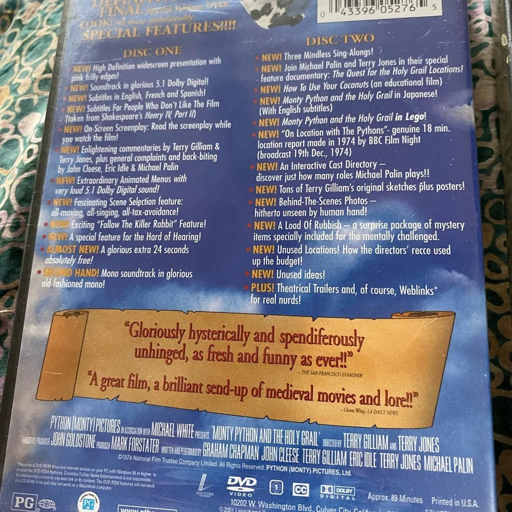 New unopened group of 3 DVD movies